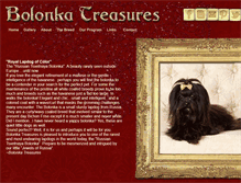 Tablet Screenshot of bolonkatreasures.com